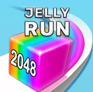 Jelly Run 2048 game on Desperation