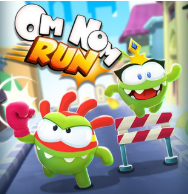 Om Nom Run game on Desperation